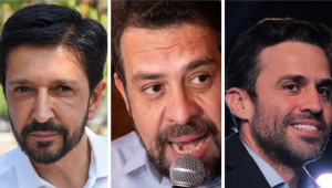 Guilherme Boulos e Pablo Marçal são os três primeiros em São Paulo, segundo o Paraná Pesquisas