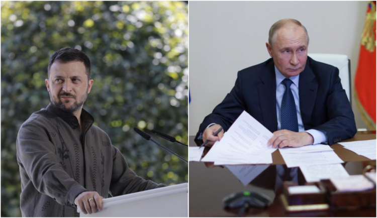 Putin e Zelensky