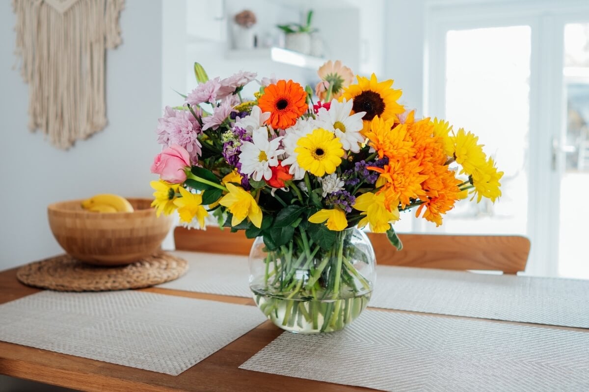 Seguir alguns truques simples ajuda a prolongar  a vida útil das flores 