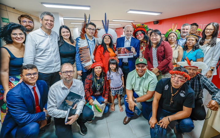 Reunião com lideranças indígenas Guarani-Kaiowá do Mato Grosso do Sul