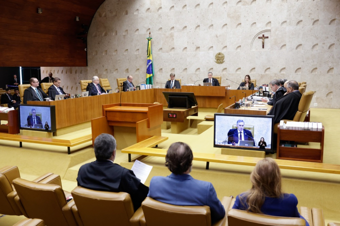 Sessão plenária do STF