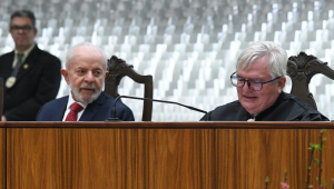 Solenidade de Posse da Presidência do STJ e do CJF para o Biênio 2024-2026. Ministro Herman Benjamin