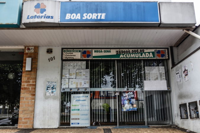 Lotérica na cidade de Cerquilho