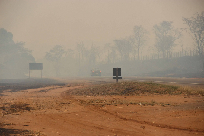 Clima seco e forte calor provocam incêndios em São Carlos e região