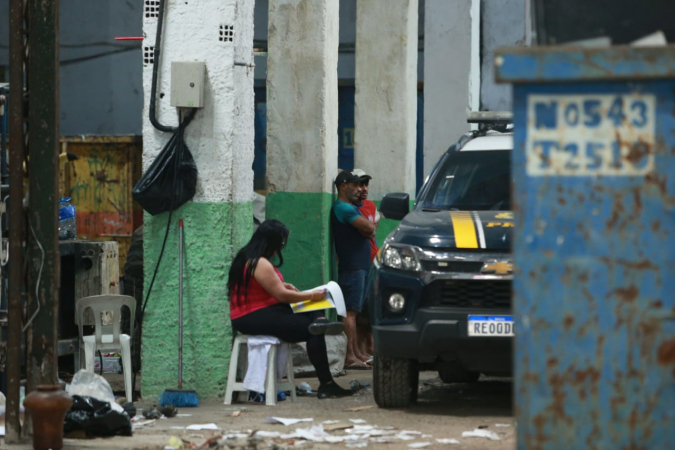 Forças de segurança realizam operação policial na região da Cracolândia