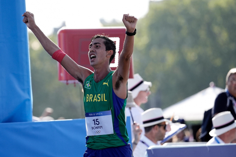 Caio Bonfim da marcha atlétioca