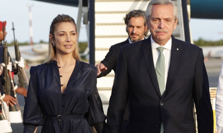 Ex-presidente da Argentina e sua Ex-esposa