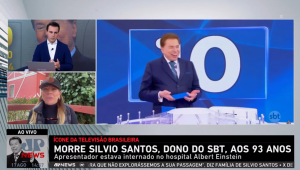 Cristina Rocha relembra à Jovem Pan seus momentos com Silvio Santos