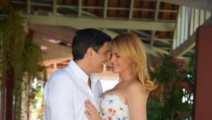 Ana Hickmann e Edu Guedes