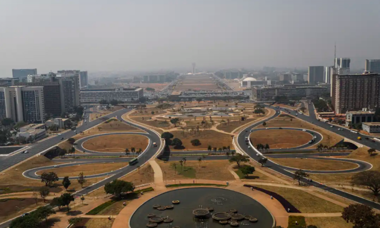 Brasília nesta segunda-feira 26 de agosto