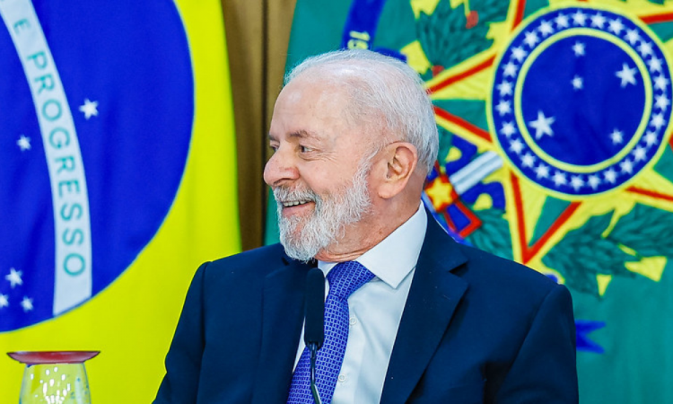 14.08.2024 - Presidente da República, Luiz Inácio Lula da Silva, durante reunião com a indústria farmacêutica para anúncio de investimentos, no Palácio do Planalto. Brasília - DF.