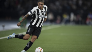 RJ - COPA LIBERTADORES 2024, BOTAFOGO X COPA LIBERTADORES 2024, BOTAFOGO X PALMEIRAS - Mateo Ponte jogador do Botafogo durante partida contra o Palmeiras no estádio Engenhão pelo campeonato Copa Libertadores 2024.