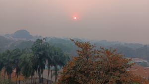 Fumaça em Goiânia