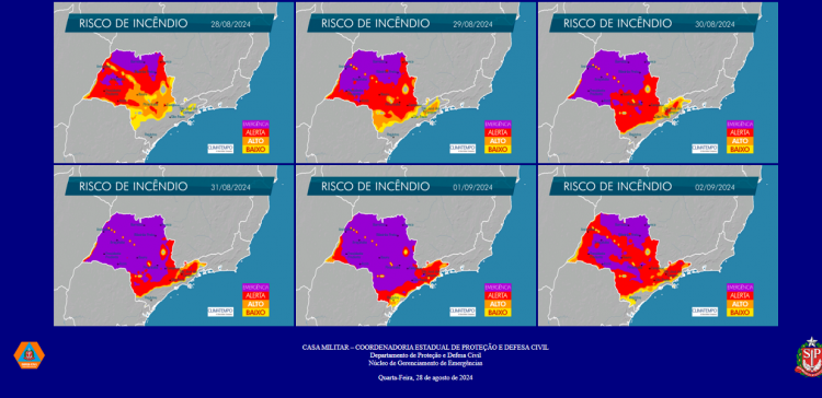 Mapa Incêndios