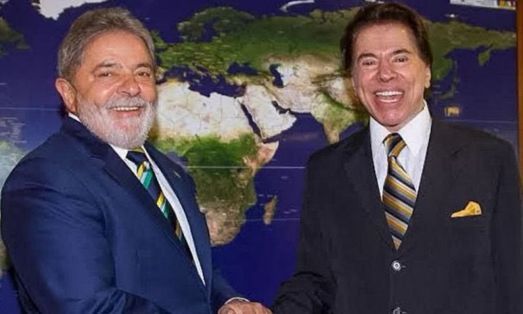 Lula e silvio santos