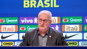 O técnico da seleção brasileira Dorival Júnior faz o anúncio da convocação da equipe nacional para os dois próximos compromissos das Eliminatórias Sul- Americanas da Copa do Mundo de 2026