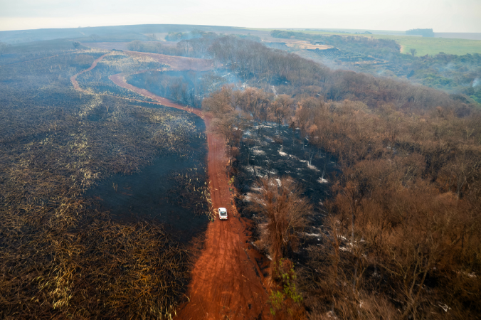 SP - RIBEIRÃO PRETO - SP, FUMAÇA, QUALIDADE DO AR, INCÊRIBEIRÃO PRETO -