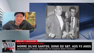 Raul Gil dá entrevista à Jovem Pan para falar sobre o legado de Silvio Santos