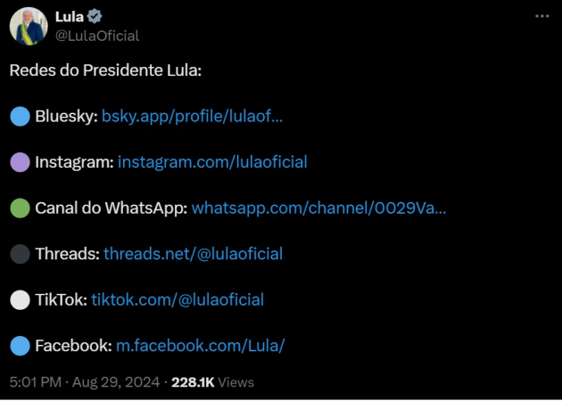 Twitter lula