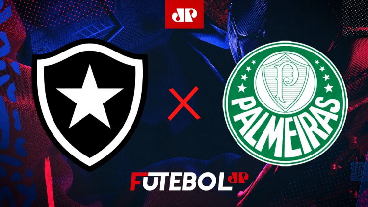 Botafogo x Palmeiras: confira a transmissão da Jovem Pan ao vivo