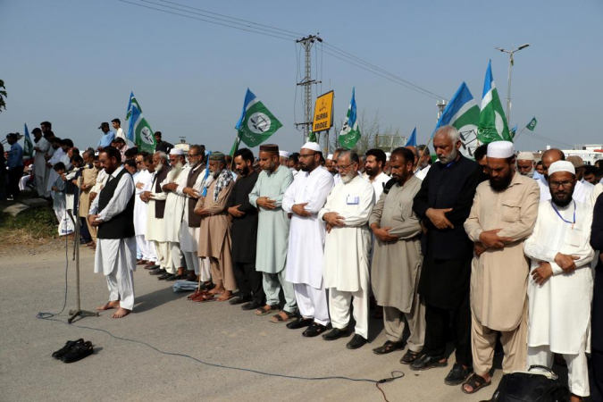 Anti-Israel protest in Islamabad