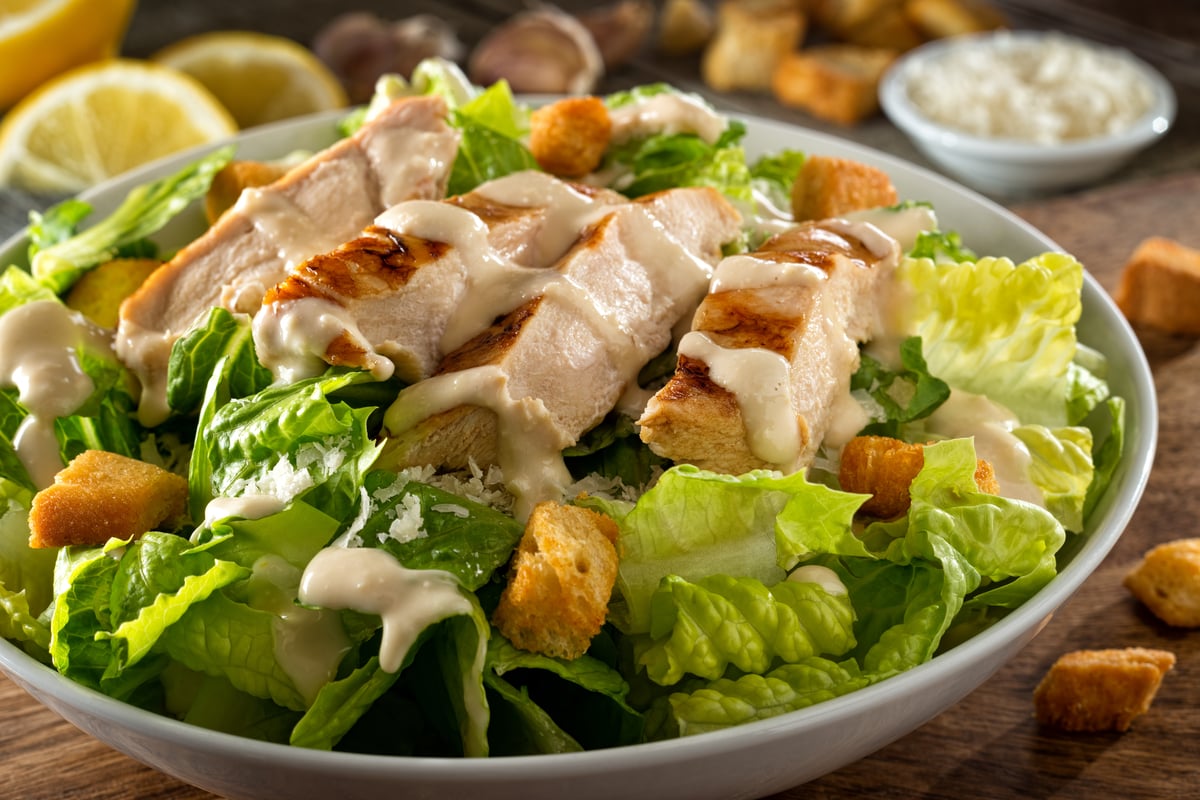 Salada caesar 