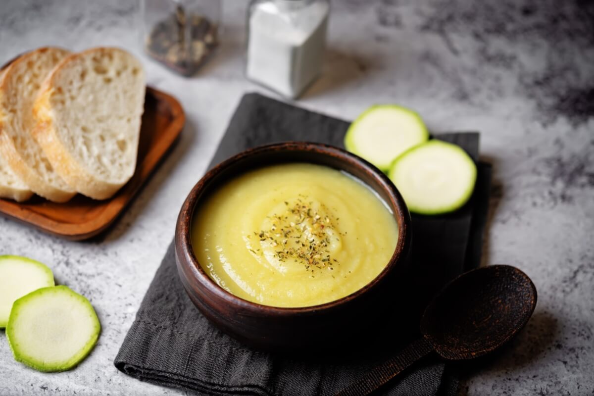 Caldo de abobrinha 