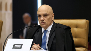 Ministro Alexandre de Moraes em sessão plenária