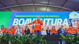 Lula na Cerimônia de inauguração do Complexo de Energias Boaventura