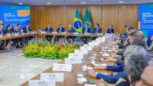 Reunião para anúncios de novos projetos da ApexBrasil