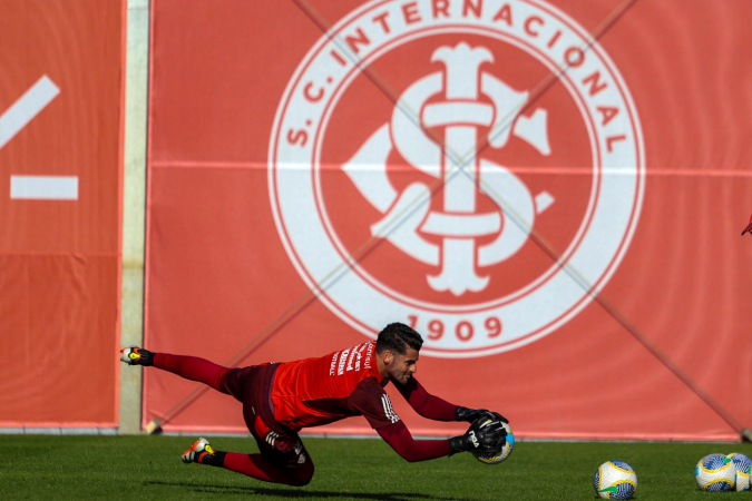 Treino no CT Parque Gigante