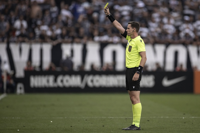 SP - CORINTHIANS/FLAMENGO - ESPORTES - Ramon Abatti durante a partida entre Corinthians x Flamengo realizada na Neo Química Arena em São Paulo, SP. O jogo é válido pela 25ª rodada do Brasileirão 2024.