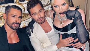 Caua Reymond e Madonna em Milão