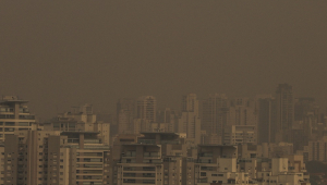 Clima seco e poluição do ar em São Paulo