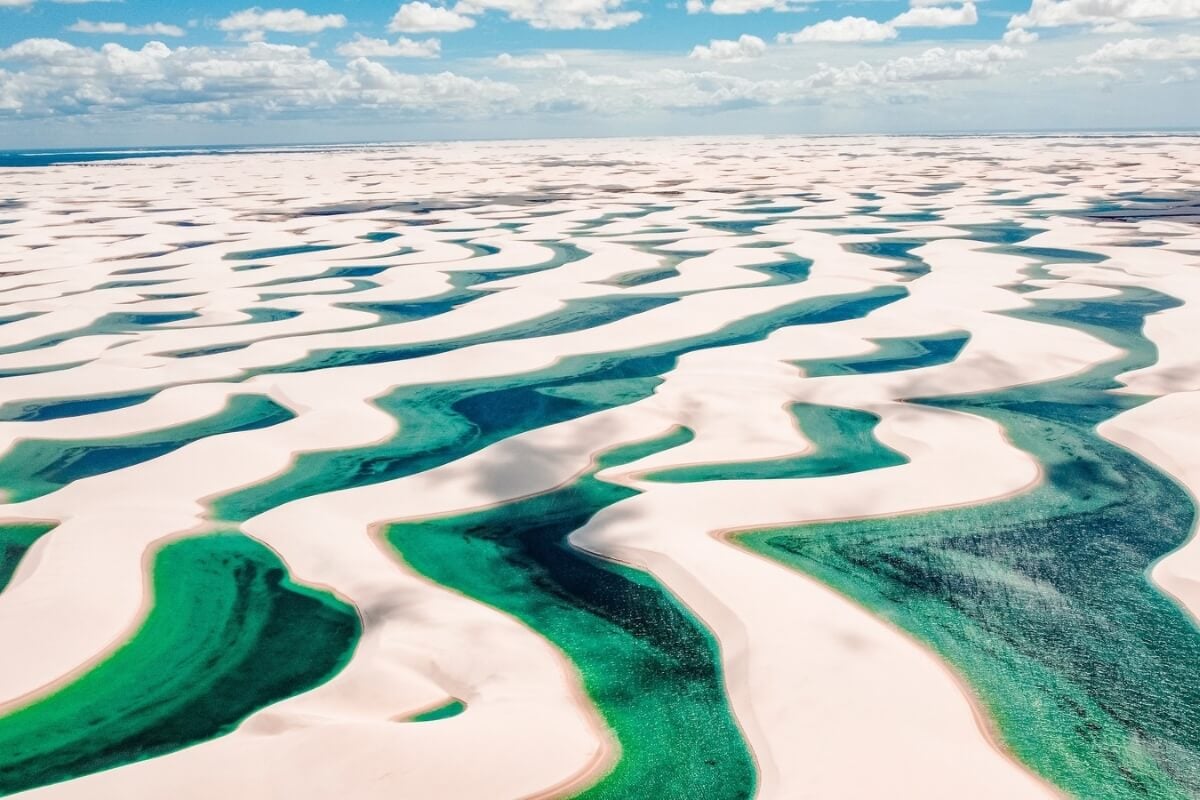 UNESCO reconhece o Parque Nacional doos Lençóis Maranhenses como Patrimônio Natural da Humanidade 