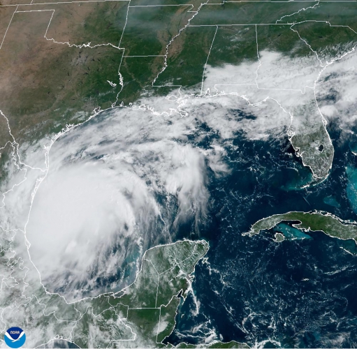 Tempestade Francine se forma e pode chegar à costa dos EUA como furacão