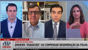 Frame do programa Jornal da Manhã