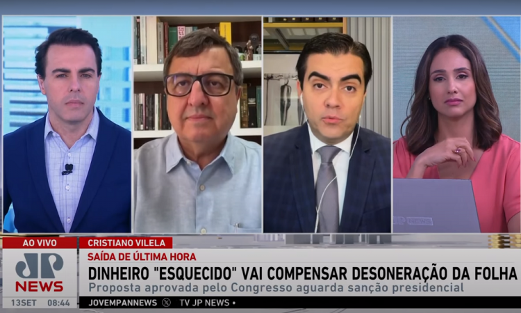 Frame do programa Jornal da Manhã