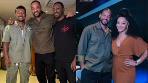 Will Smith com famosos globais