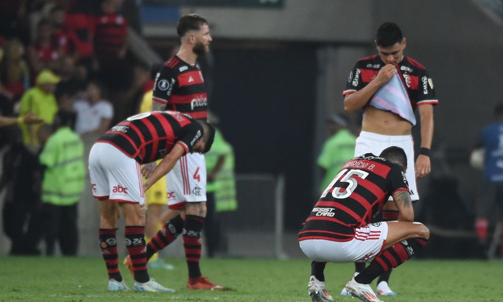 flamengo derrotado