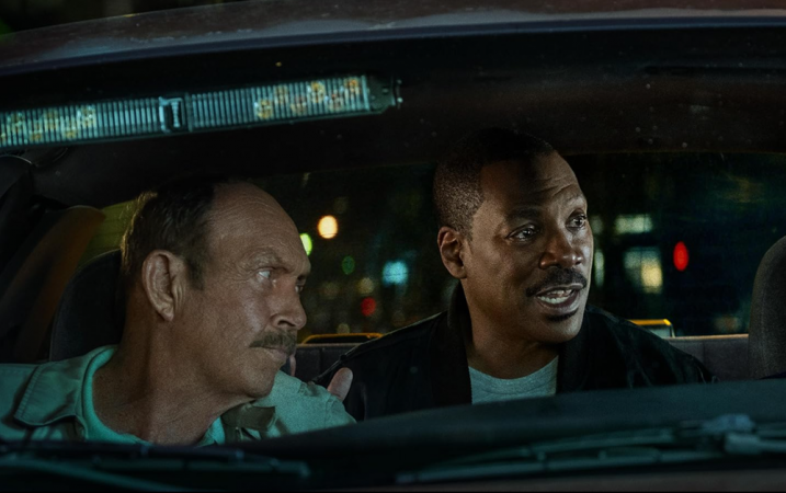 John Ashton em cena com Eddie Murphy