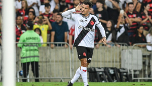 Coutinho durante Flamengo x Vasco