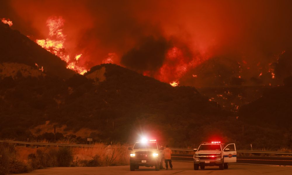 incêndio nos Eua