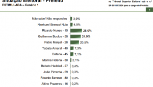 Pesquisa de Opinião Pública Município de São Paulo