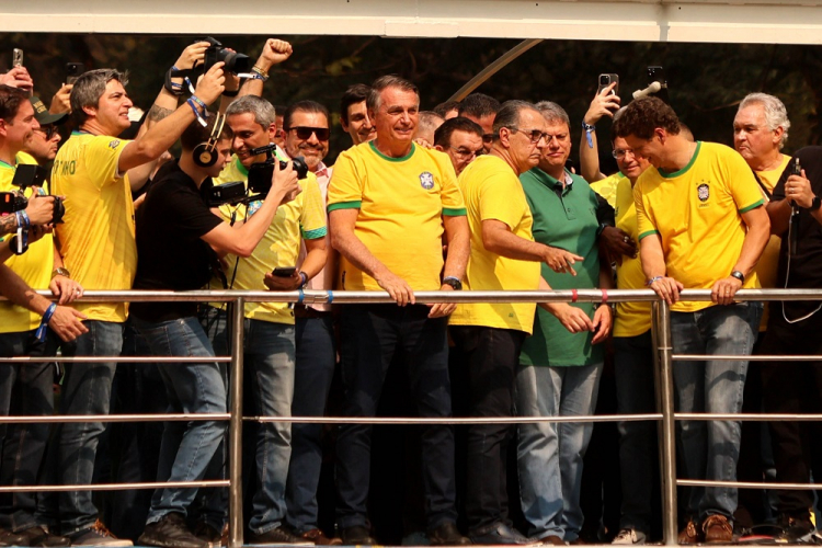 Bolsonaro está na Avenida Paulista para manifestação do 7 de Setembro