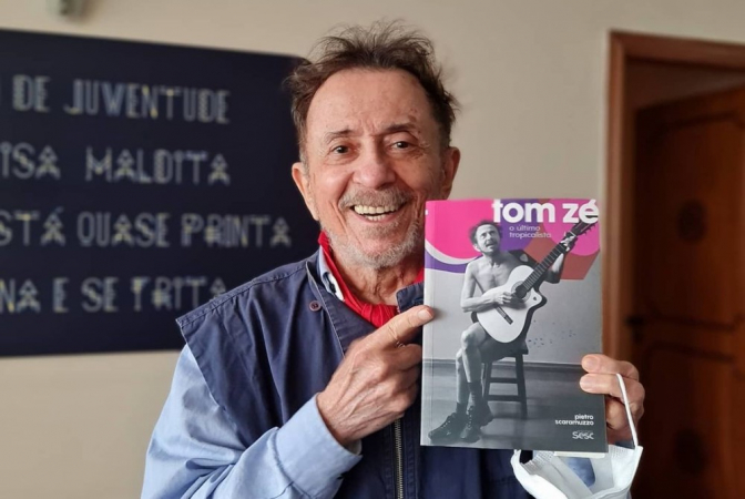 O cantor Tom Zé