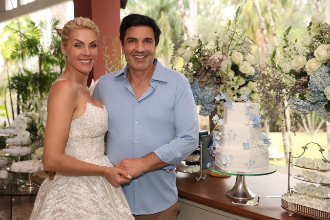 Ana Hickmann e Edu Guedes