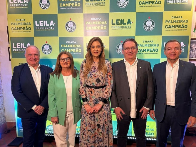 Estrelas, Abel e saída da Crefisa: os planos de Leila caso seja reeleita presidente do Palmeiras