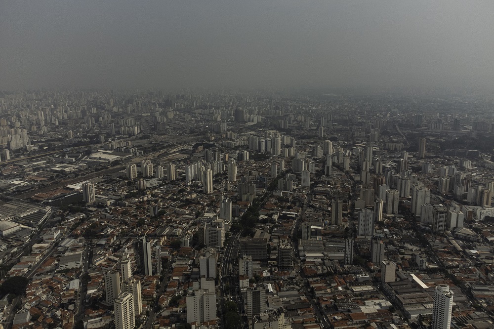 Clima seco e poluição do ar em São Paulo