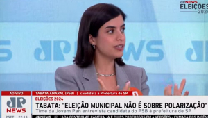 tabata amaral polarização